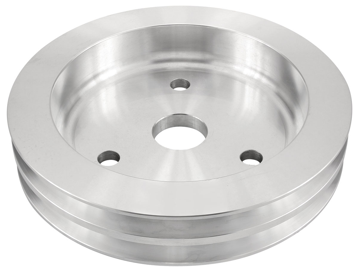 196468 Chevelle Pulley, SmallBlock (Aluminum) Crankshaft Double, 7.28