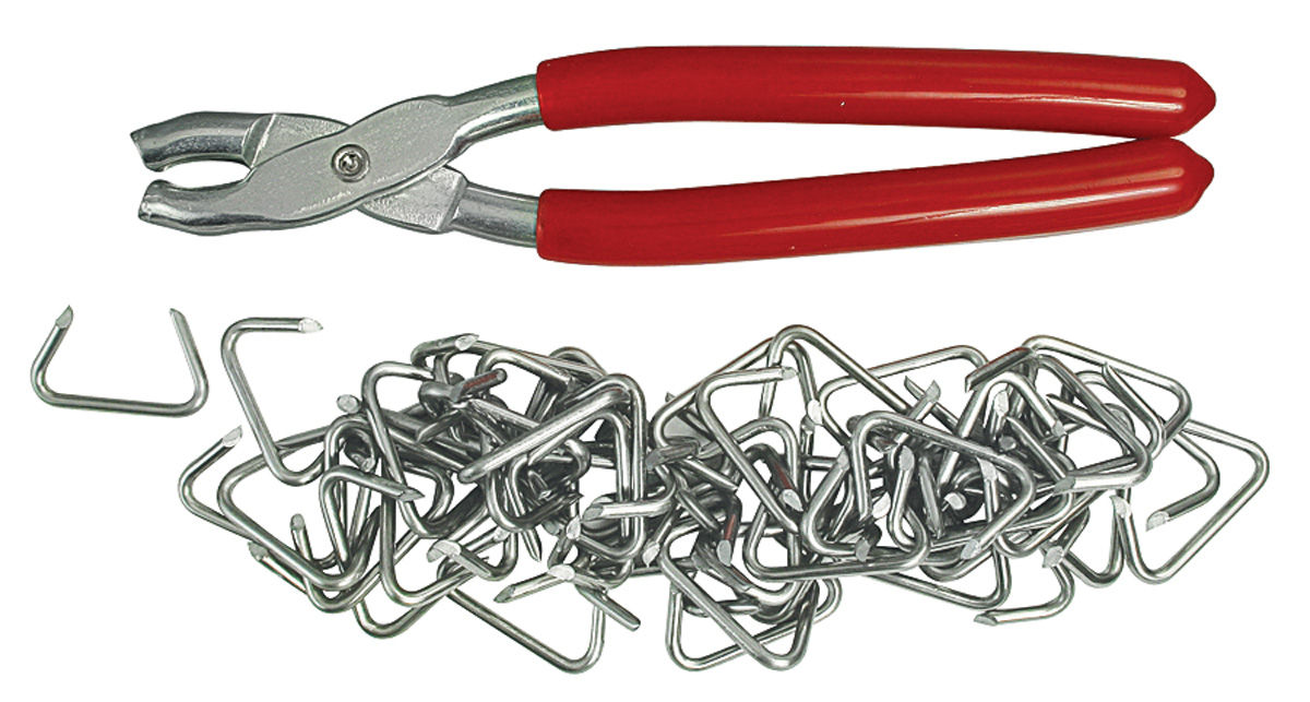 RESTOPARTS Seat Upholstery Installation Kit economy (50 hog rings) Fits