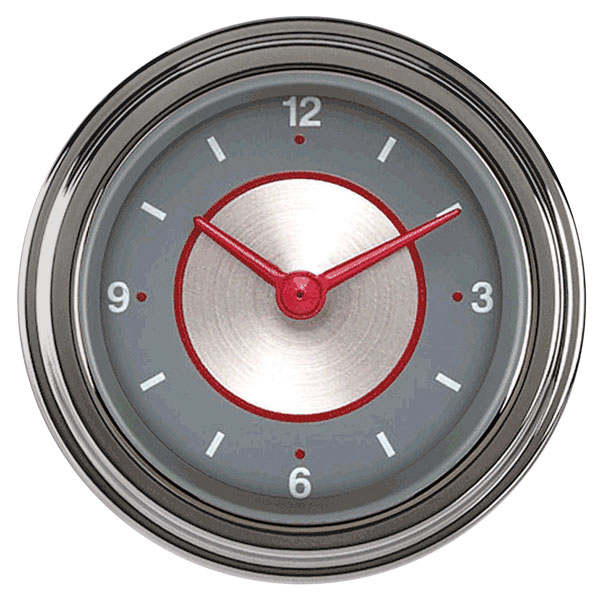 Classic Instruments Dash Clock Silver Fits 196177 Cutlass/442