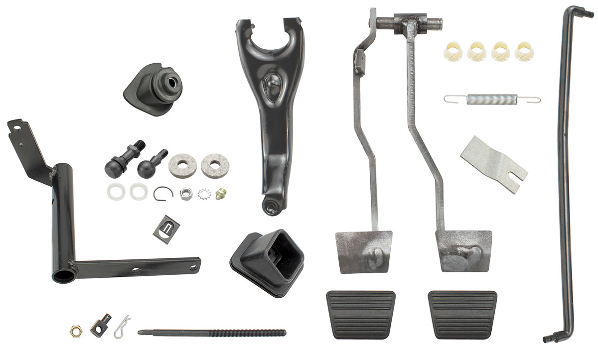 1967 Chevelle Clutch Linkage Kit, Complete Small Block