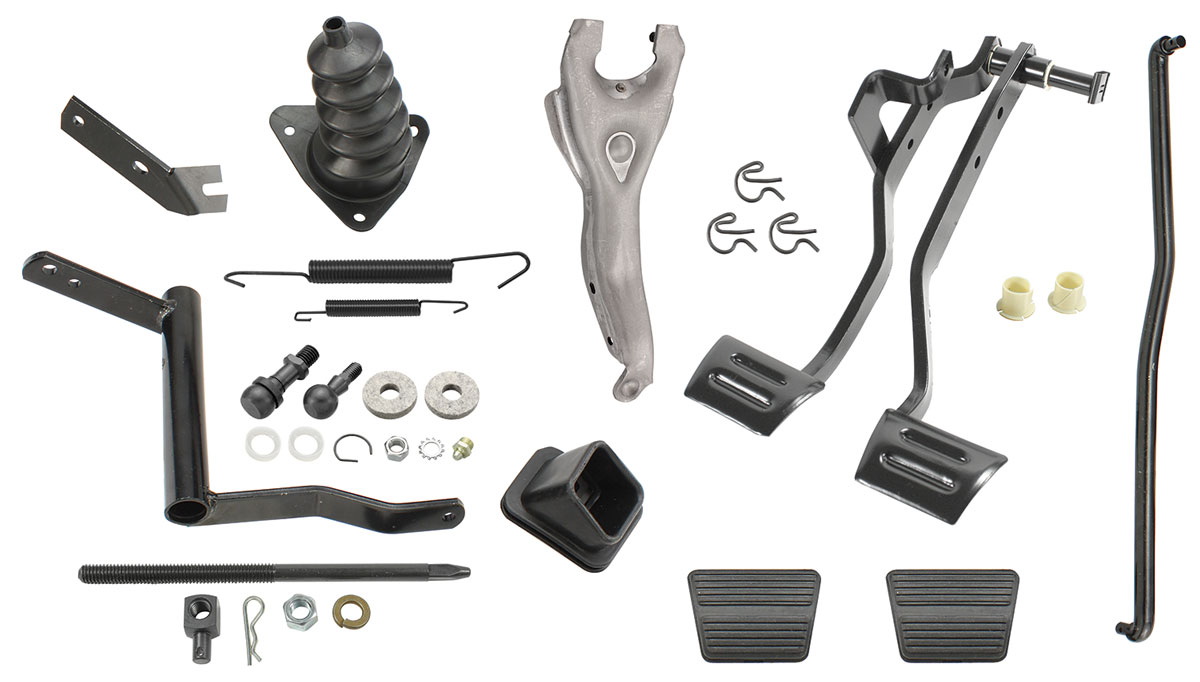 196872 Chevelle Clutch Linkage Kit, Complete All