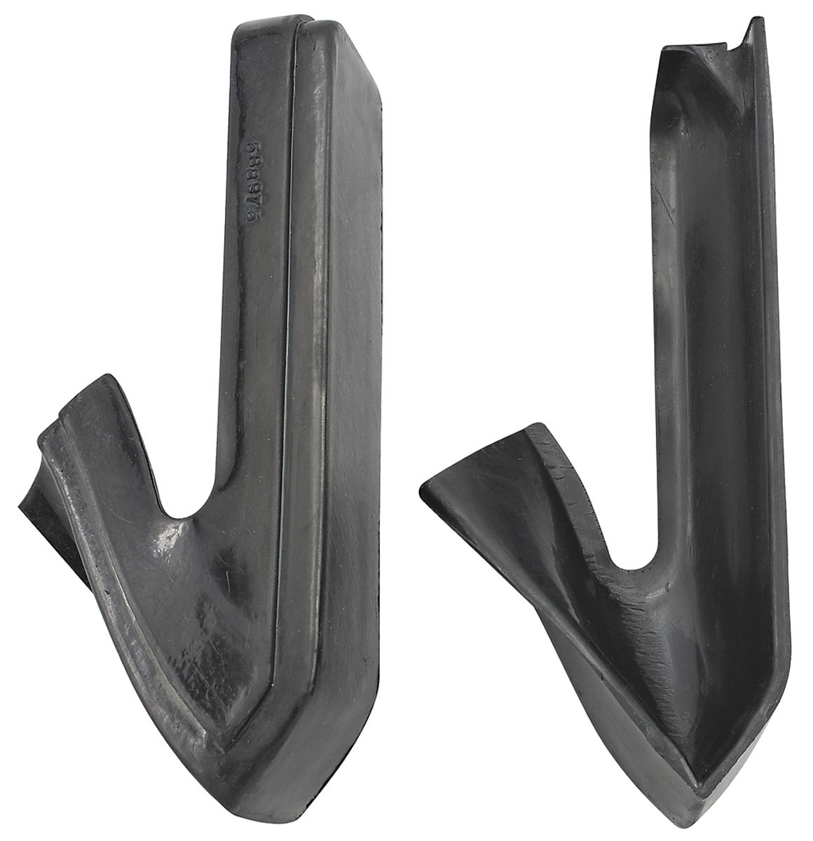 Cutlass 442 Bumper Fillers Rear Rubber Fits 1964 Cutlass