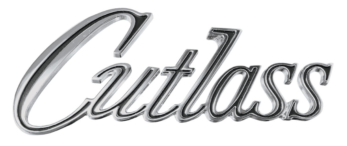 Cutlass 442 Trunk Emblem 1970 Quot Cutlass Quot Script Fits