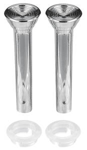 Restoparts 1964 1967 Chevelle Door Lock Knob Kits Chrome