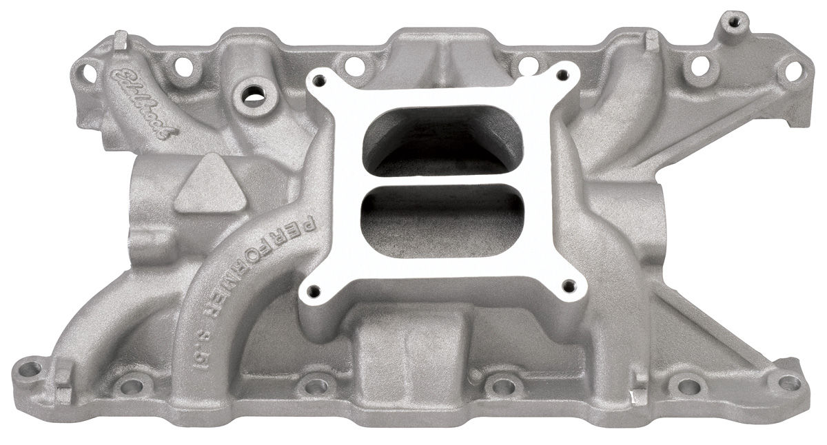 Edelbrock 19611963 Skylark Intake Manifold, Performer Buick 215 V8