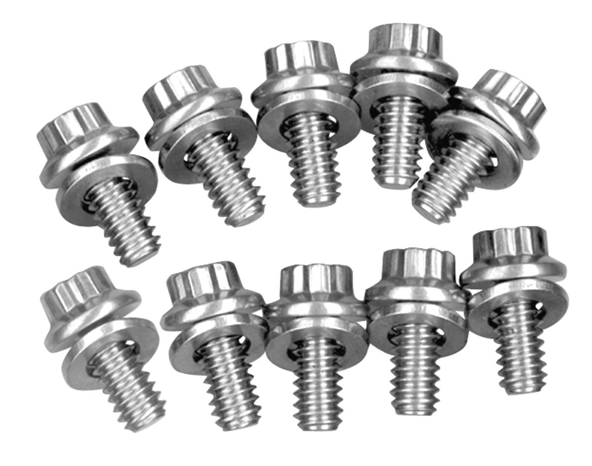 196473 GTO Timing Cover Bolts Stainless, 12Point, by ARP for years