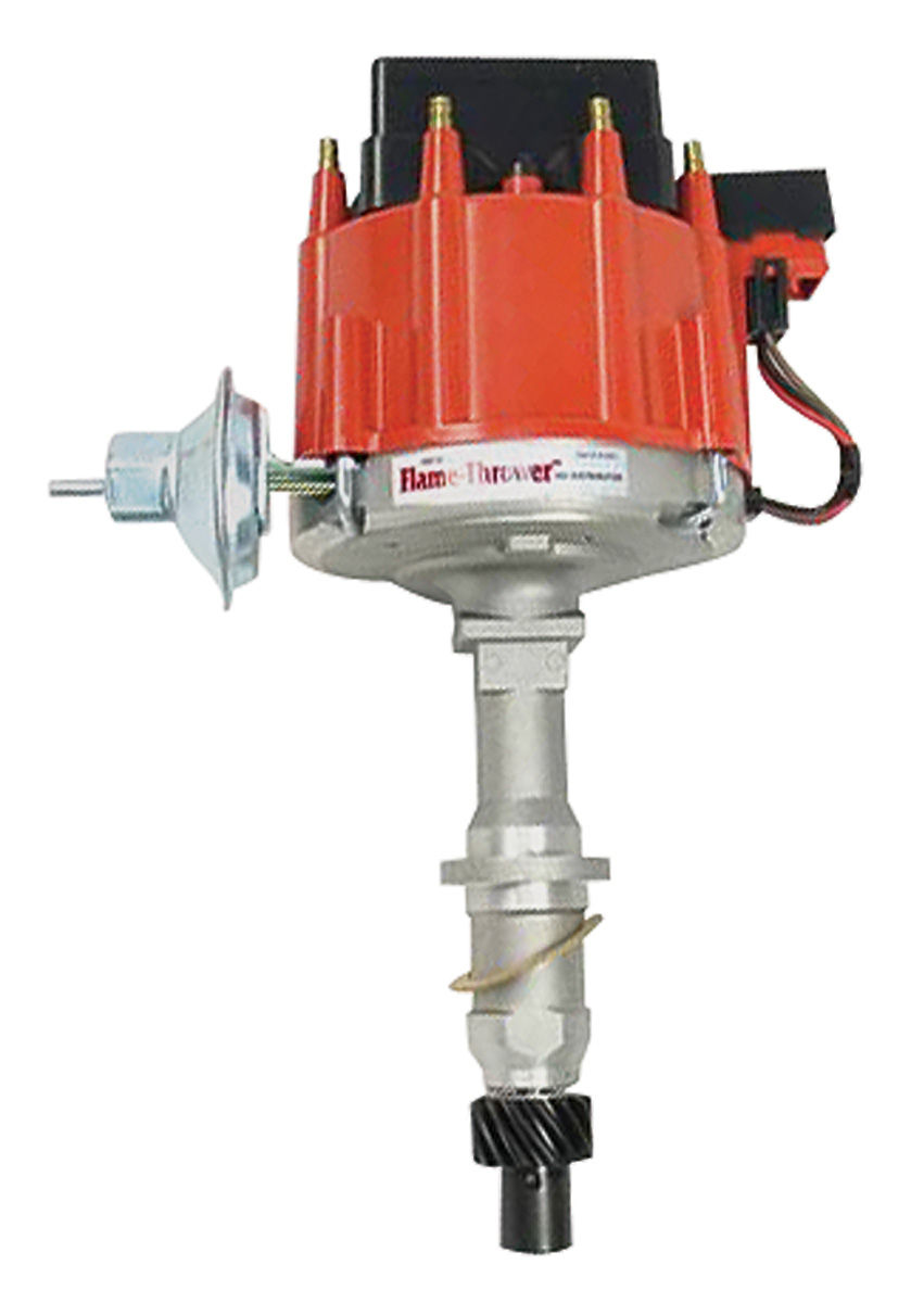 PERTRONIX 196173 GTO Distributor, FlameThrower HEI Red Cap