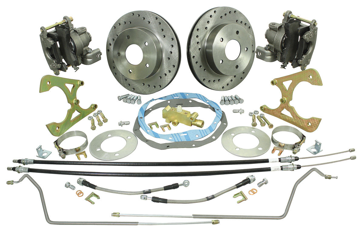 CPP Cutlass/442 Brake Conversion Kits, Rear Disc deluxe kit Fits 1968