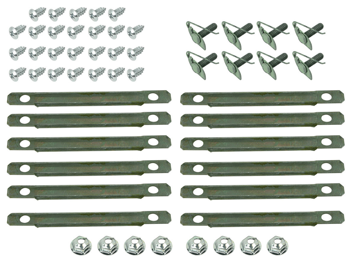 Chevelle Vinyl Top Molding Clip Sets 1966 67 Large Clip