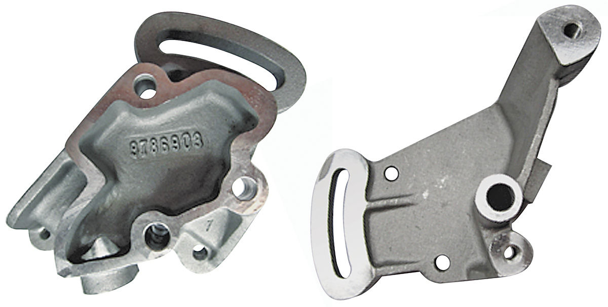 GTO Bracket, Power Steering/Alternator Mounting Bracket w/350, 400, 421