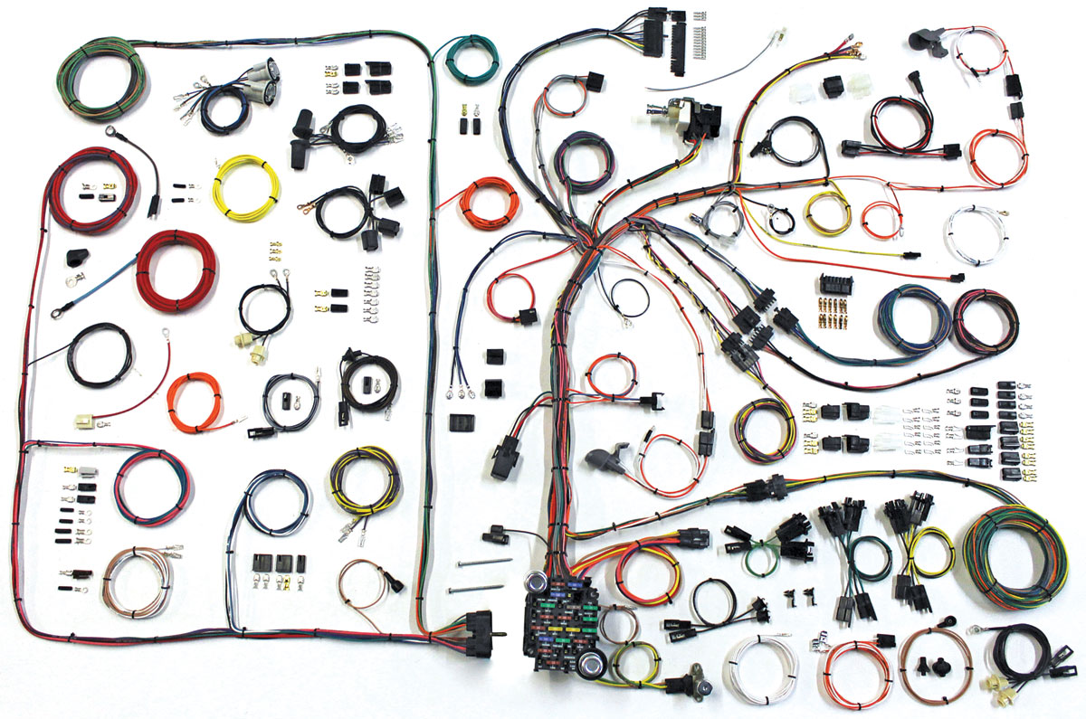 American Autowire 1968-1972 GTO Wiring Kit, Classic Update @ OPGI.com