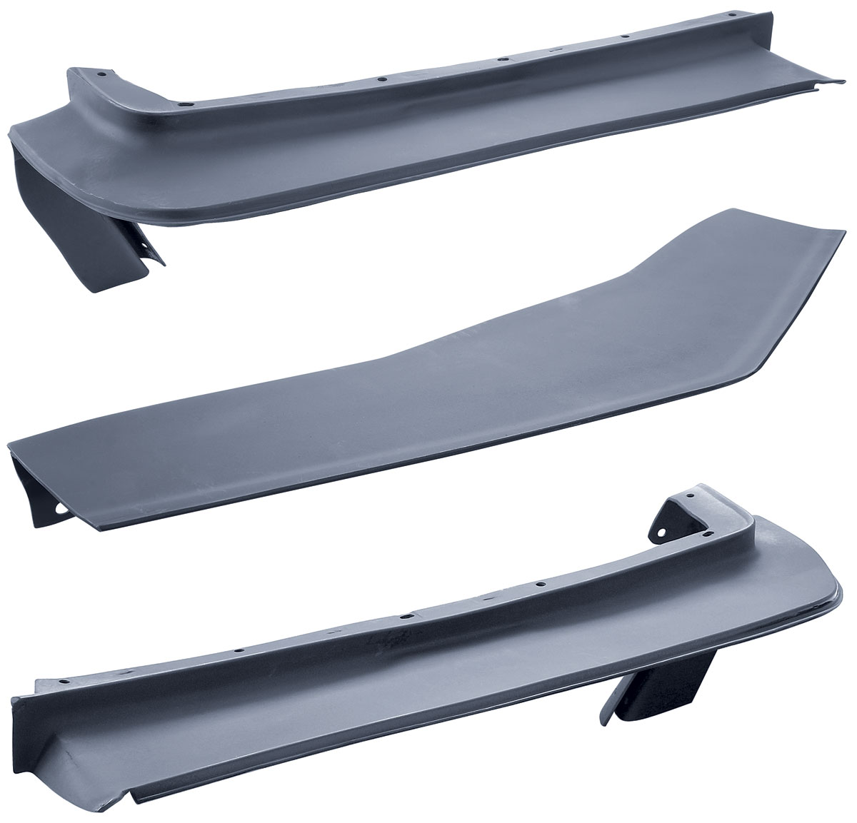 1977 Bumper Filler Panels (Grand Prix) Front, 3Piece
