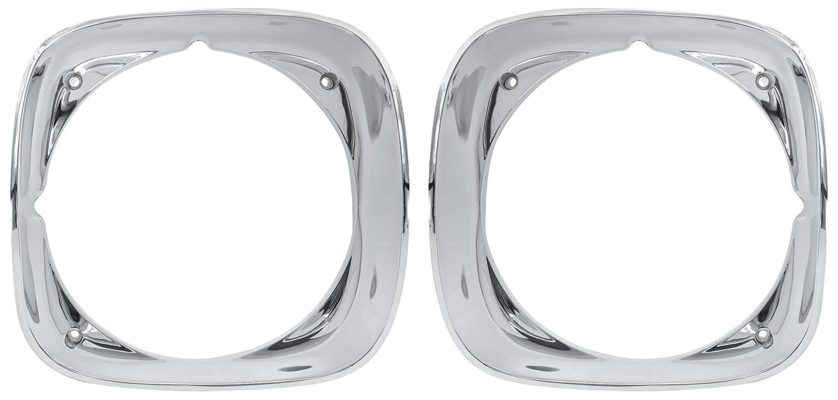 GTO Headlight Bezels, 1970 Fits 1970 GTO @ OPGI.com