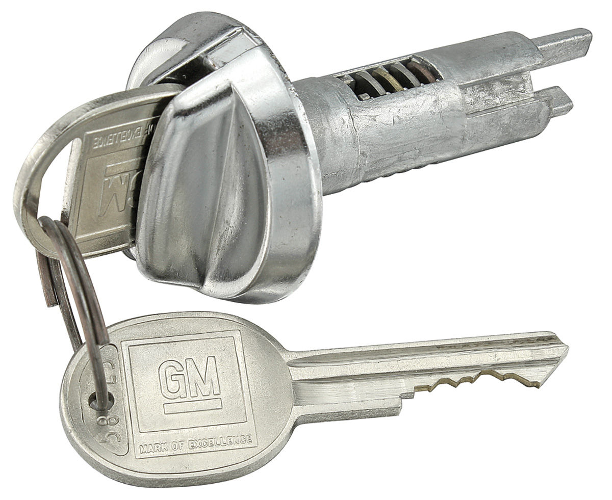 1970 77 Bonneville Glove Box Lock Round Key OPGI