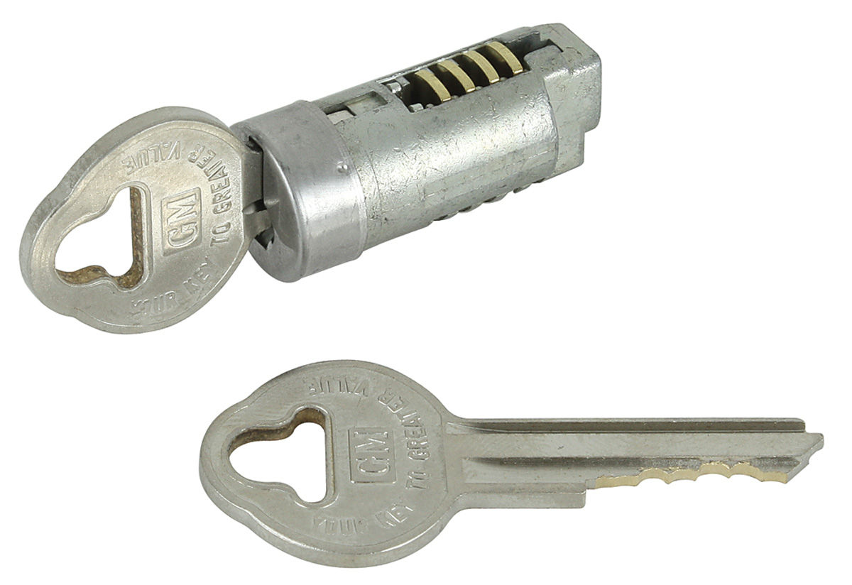Chevelle Glove Box Lock pearhead keys, w/o case Fits 196667 Chevelle