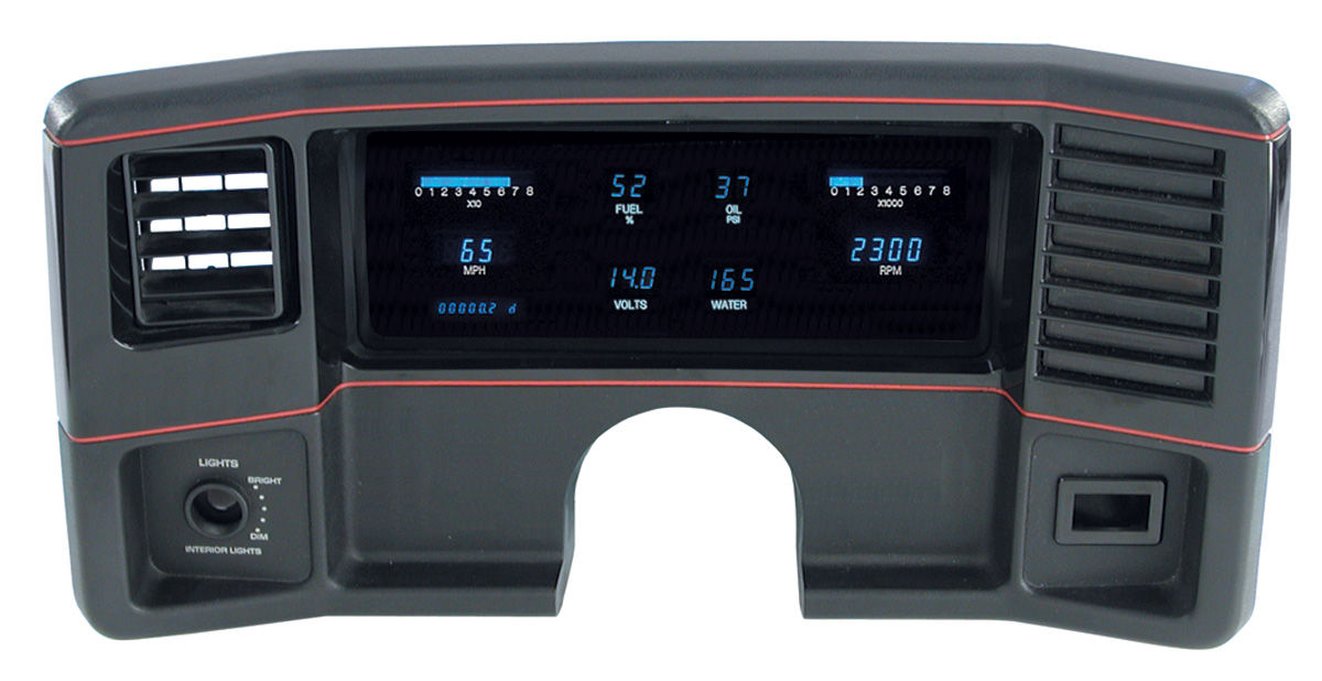 Dakota Digital El Camino Dash Cluster, Fits 1978-88 El ... 1969 chevelle dash wiring 