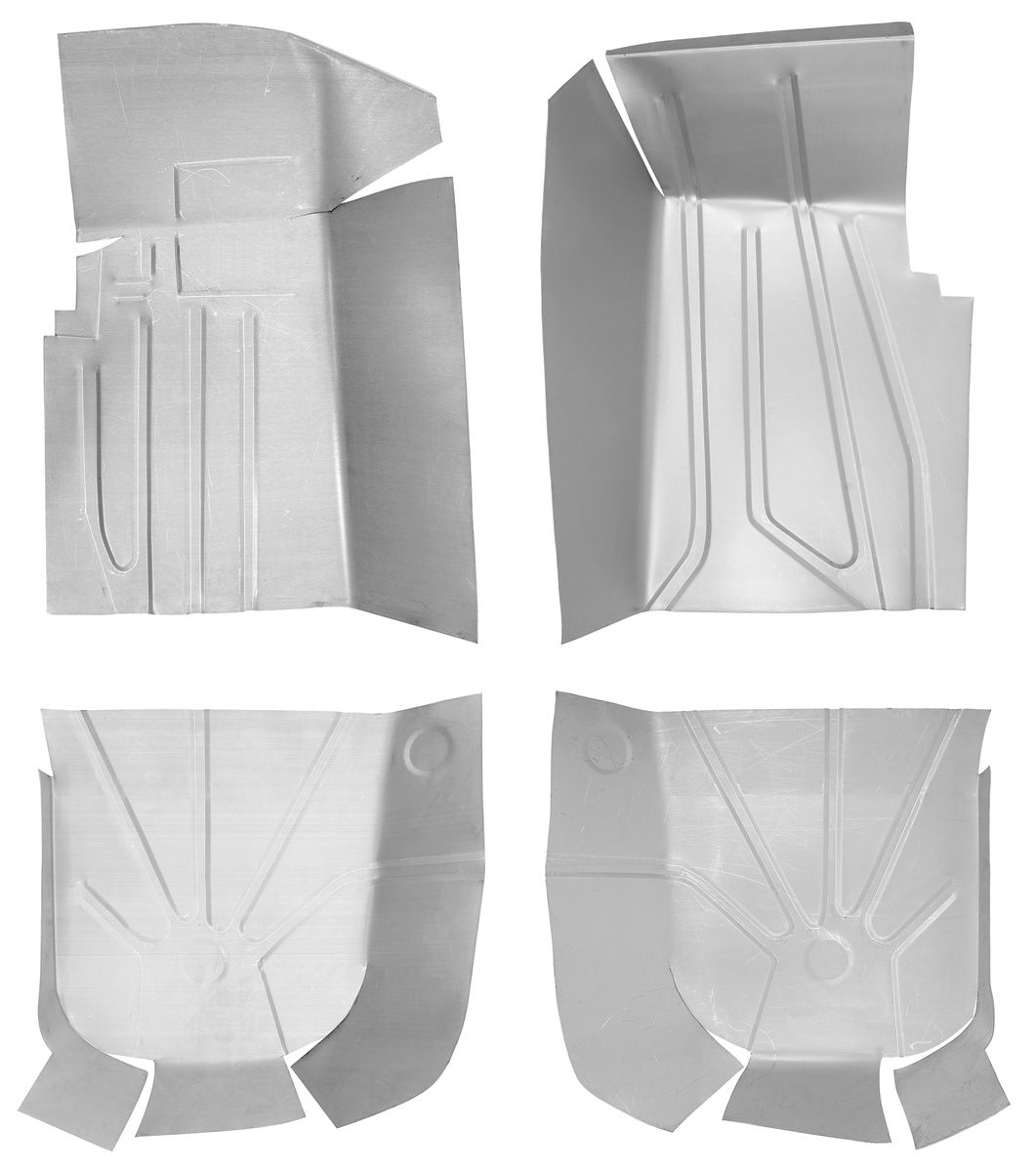 197888 Monte Carlo Floor Pan (Quarter Sections) 4Piece, Front/Rear