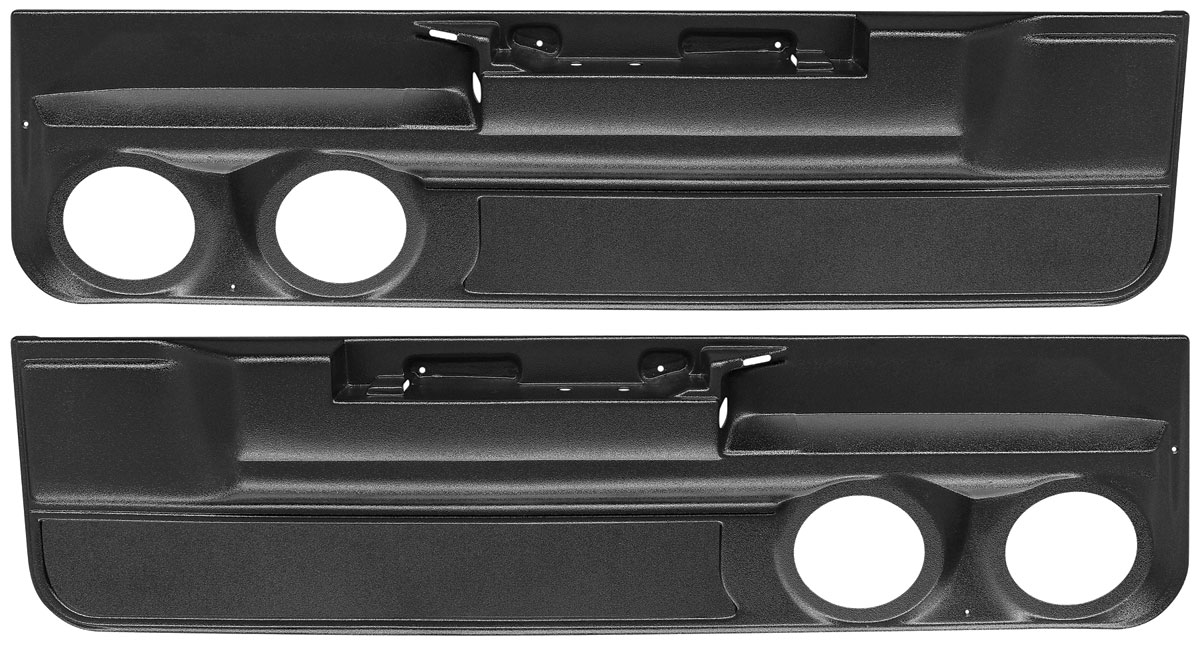 Monte Carlo Door Panels, Custom Lower two 51/4" speakers, 2dr Fits