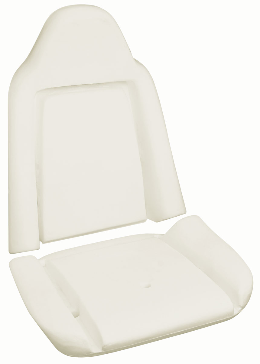 PUI 19731977 Chevelle Seat Foam, CustomMolded Bucket Swivel