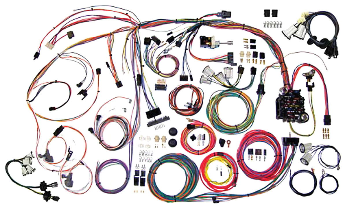 American Autowire Monte Carlo Wiring Harness Kit, Classic Update Fits