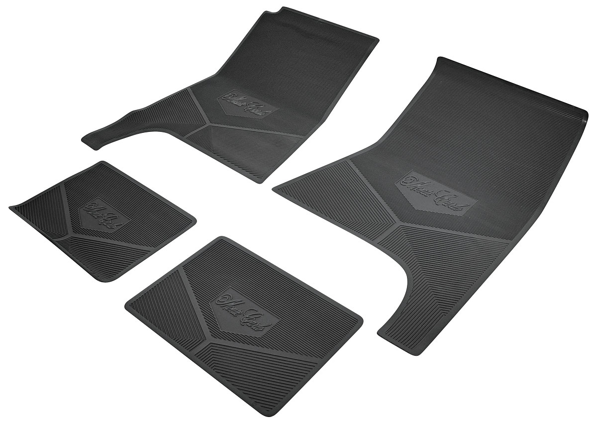 Legendary Auto Interiors 1970-1972 Floor Mats, Rubber "Monte Carlo