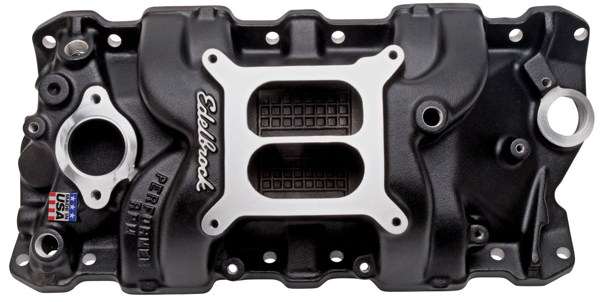Edelbrock Intake Manifold, Performer RPM Vortec heads Fits 196477 Chevelle
