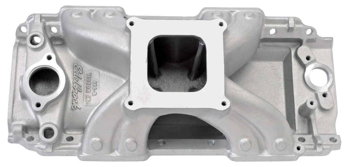 Edelbrock 19781988 Monte Carlo Intake Manifold, Victor Jr. BigBlock