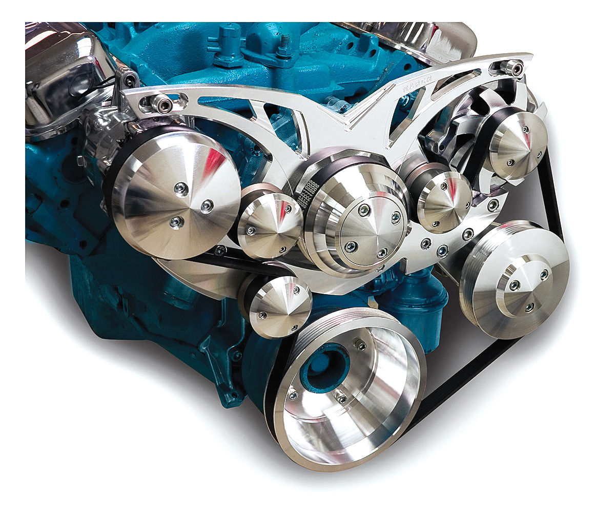 March Performance 196473 GTO Serpentine Pulley Conversion Kit, March