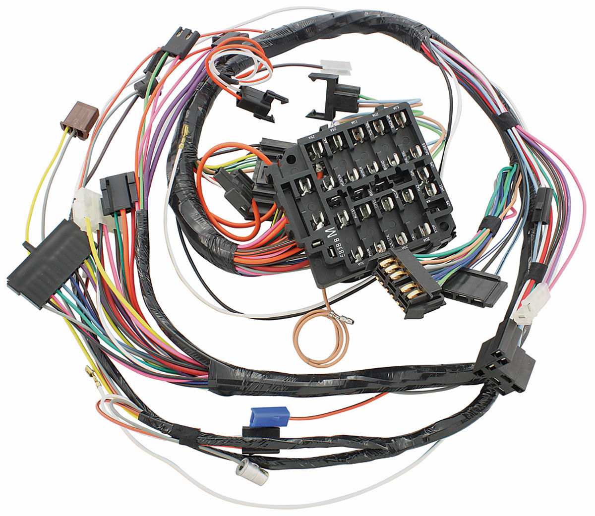 M Amp H 1970 Gto Dash Harness Without Gauges Opgi Com