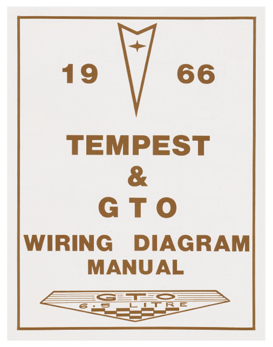 Wiring Diagram Manuals Fits 1966 Gto   Opgi Com