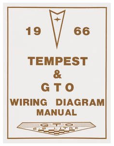 1966 GTO Wiring Diagram Manuals @ OPGI.com