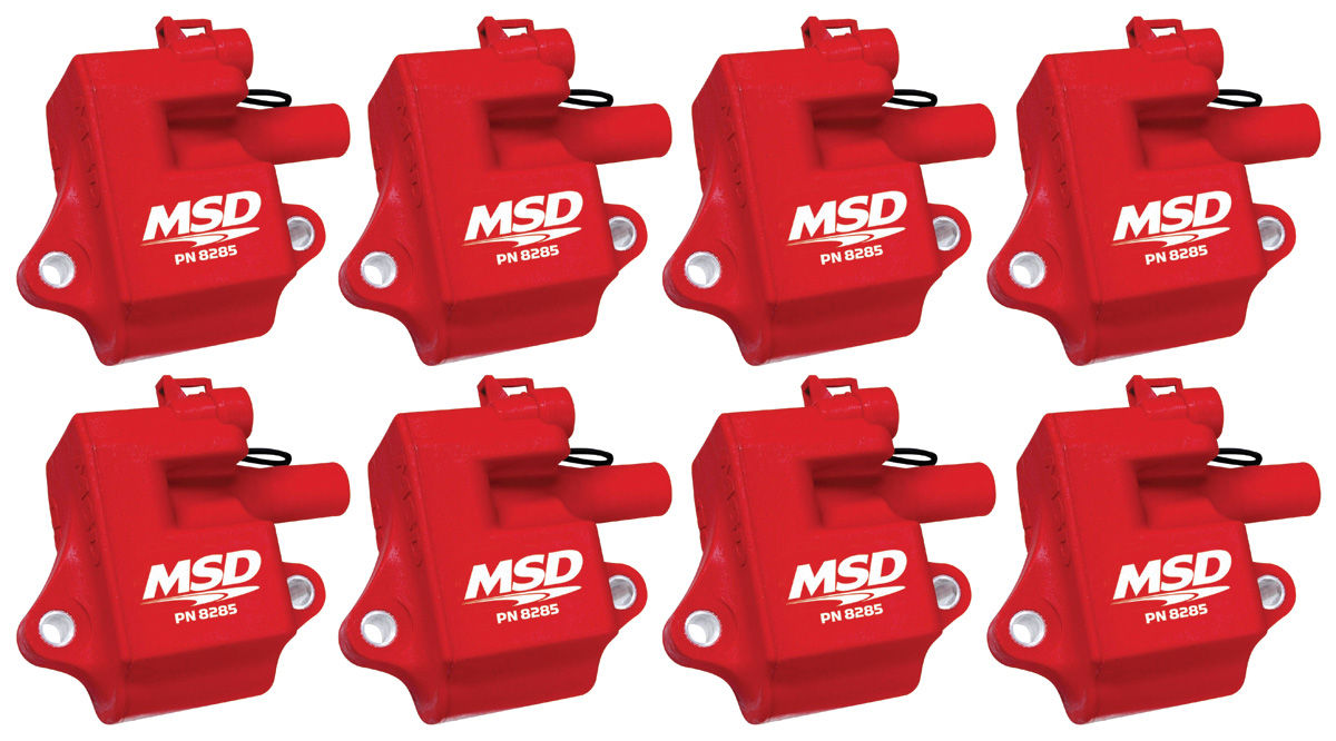 MSD Monte Carlo Ignition Coil Kit, MultiSpark Coil Packs for LS1/LS6