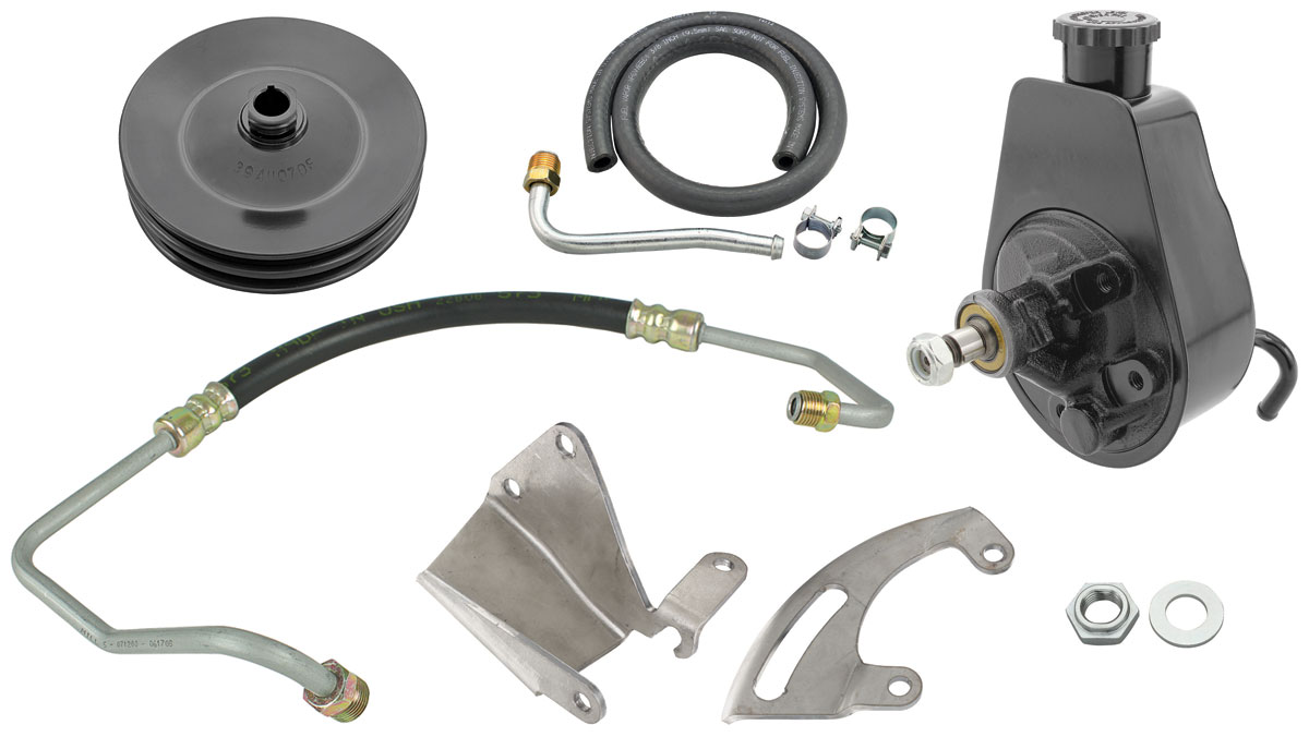 Chevelle Power Steering Conversion Kit BigBlock w/AC Fits 1972