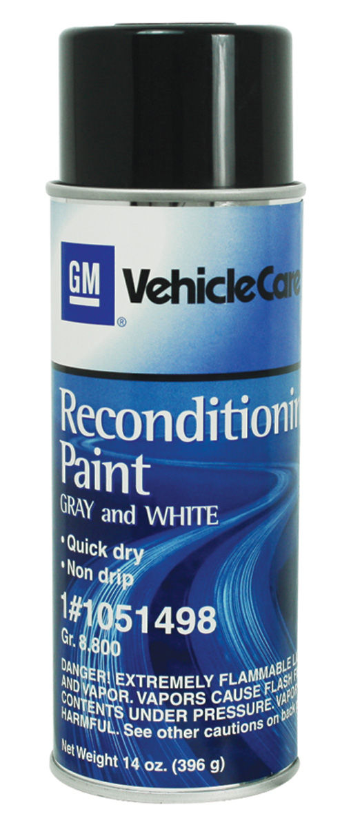 GM Trunk Spatter Paint (Aerosol Can) Gray/White 13oz.