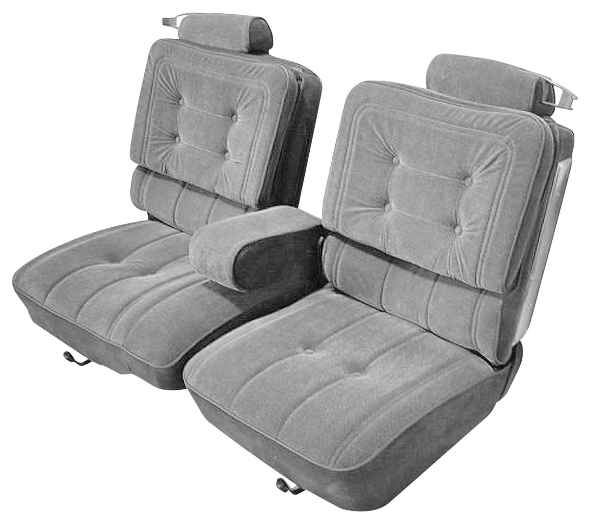 Pui 1981 87 Regal Upholstery Split Bench With Folding