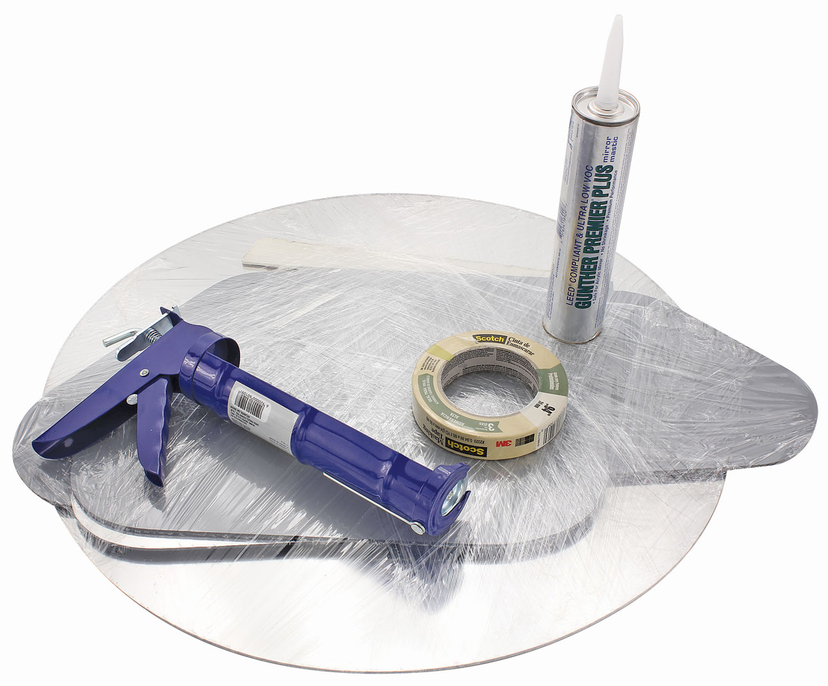 Skylark Engine Compartment Mirror Kit Hood Fits 1970 72