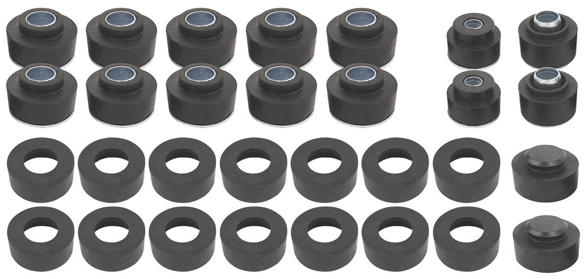 RESTOPARTS 1968-72 Chevelle Body Bushing Kits, Complete Convertible