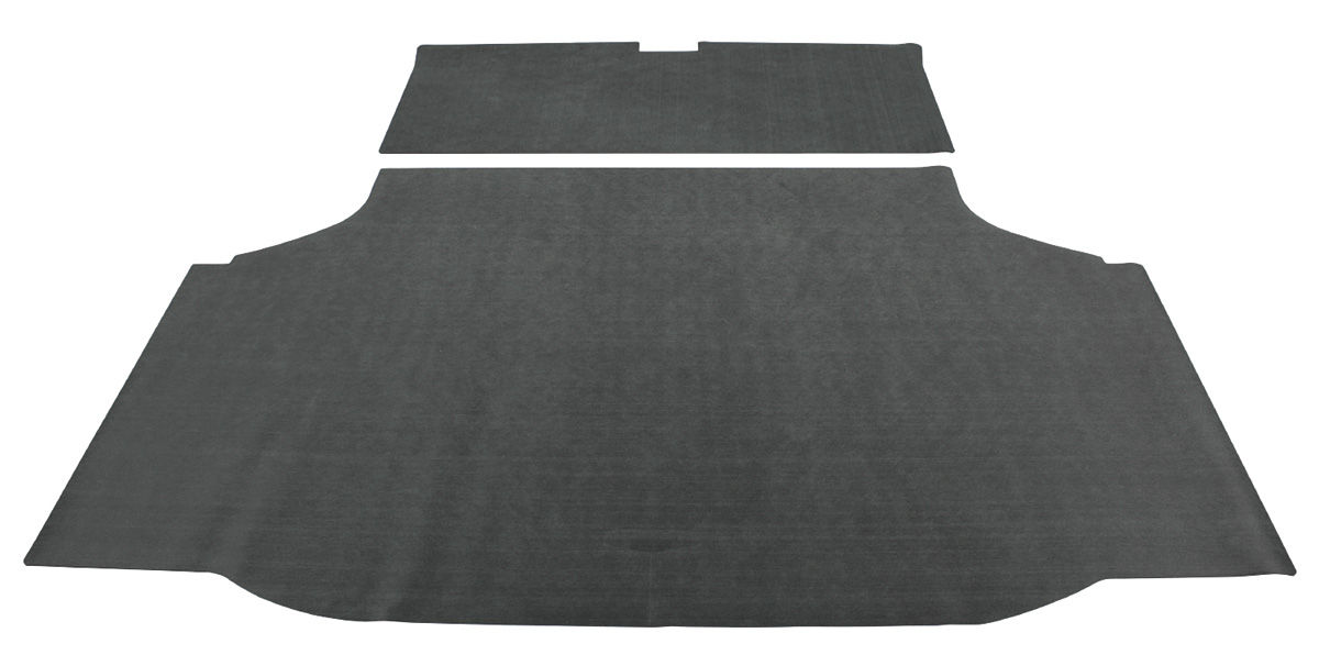 Cutlass/442 Trunk Mat, Felt/Vinyl gray Fits 1969 Cutlass/442